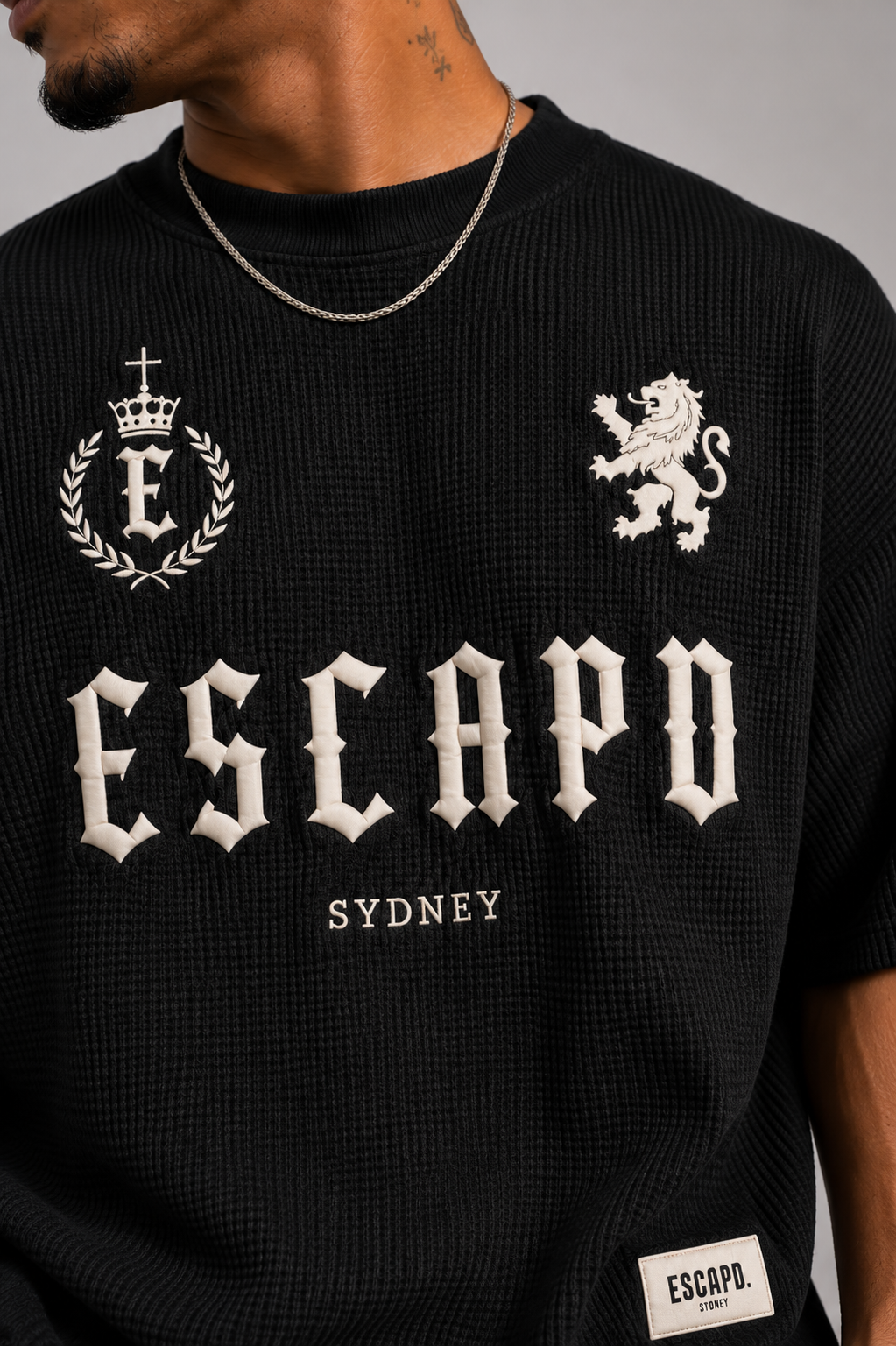 Crest Waffle T-Shirt