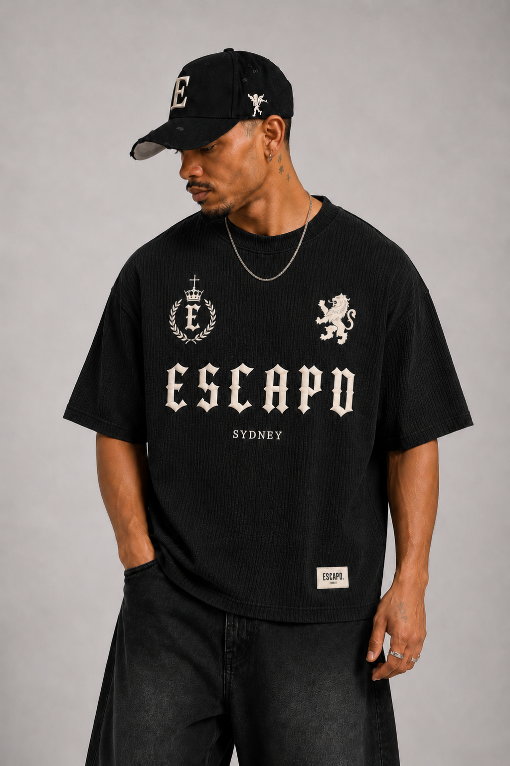 Crest Waffle T-Shirt