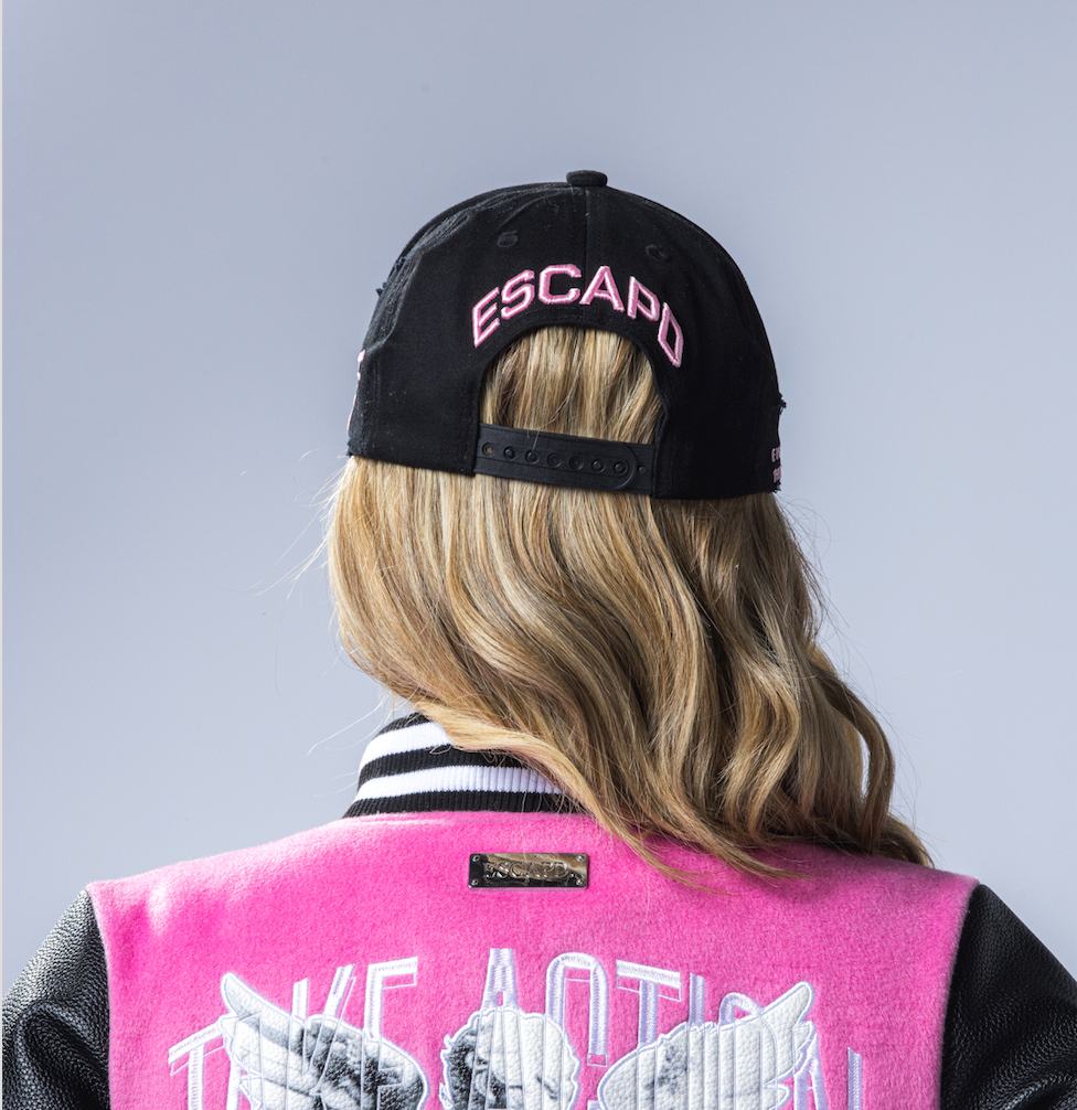 WOMEN'S DISTRESSED BASEBALL CAP