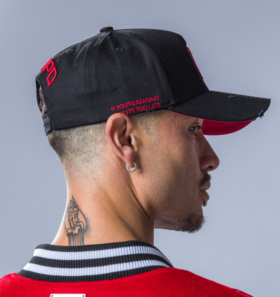 DISTRESSED BASEBALL CAP