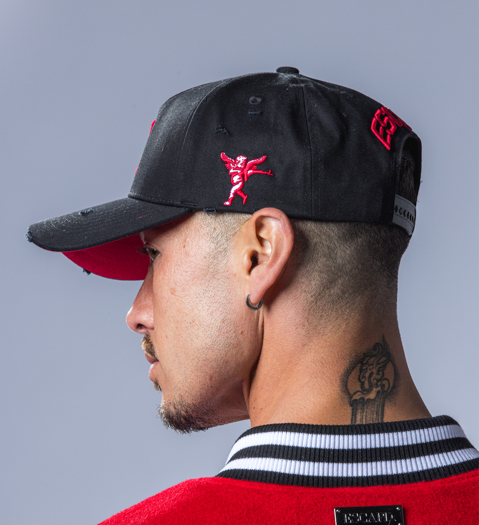 DISTRESSED BASEBALL CAP