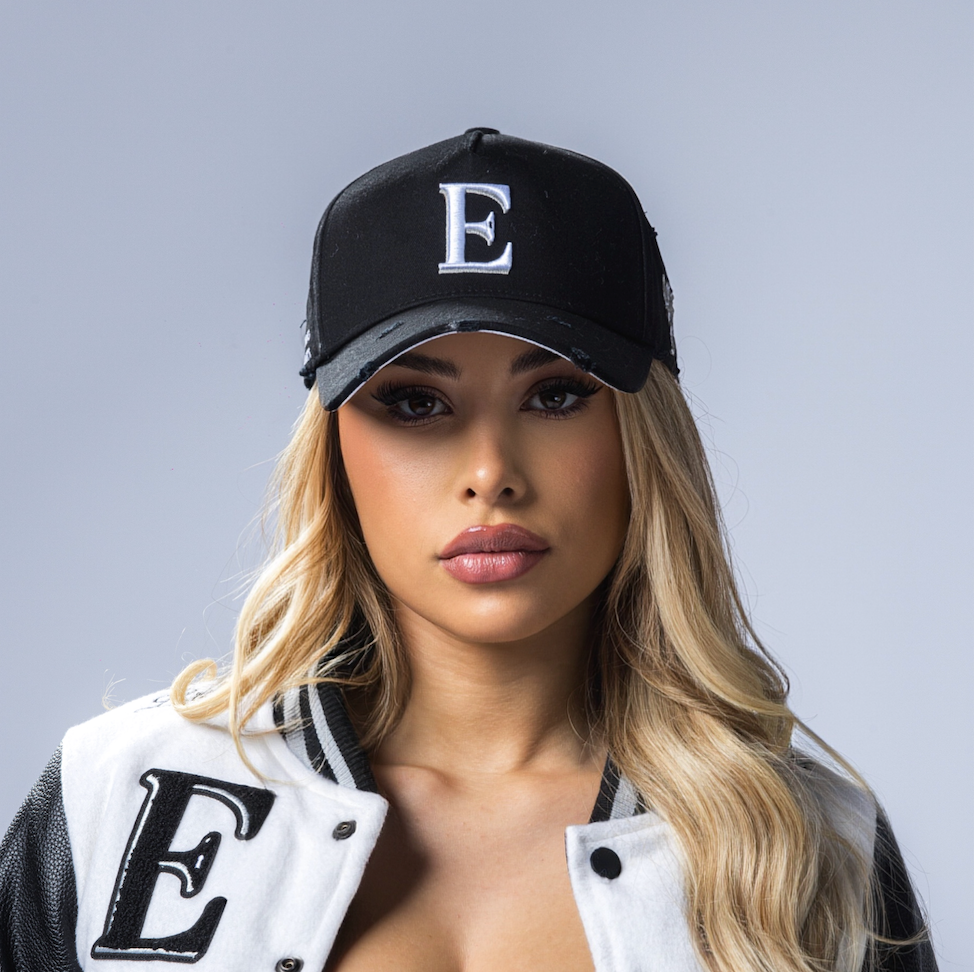 WOMEN'S DISTRESSED BASEBALL CAP