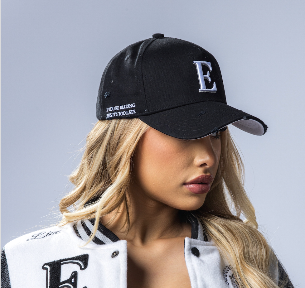 WOMEN'S DISTRESSED BASEBALL CAP
