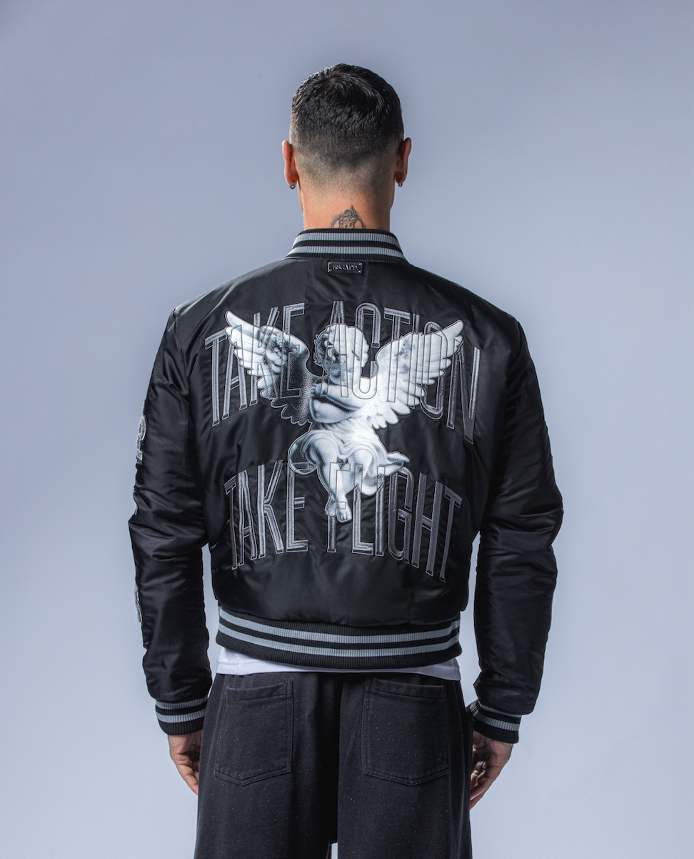 REVERSIBLE VARSITY JACKET