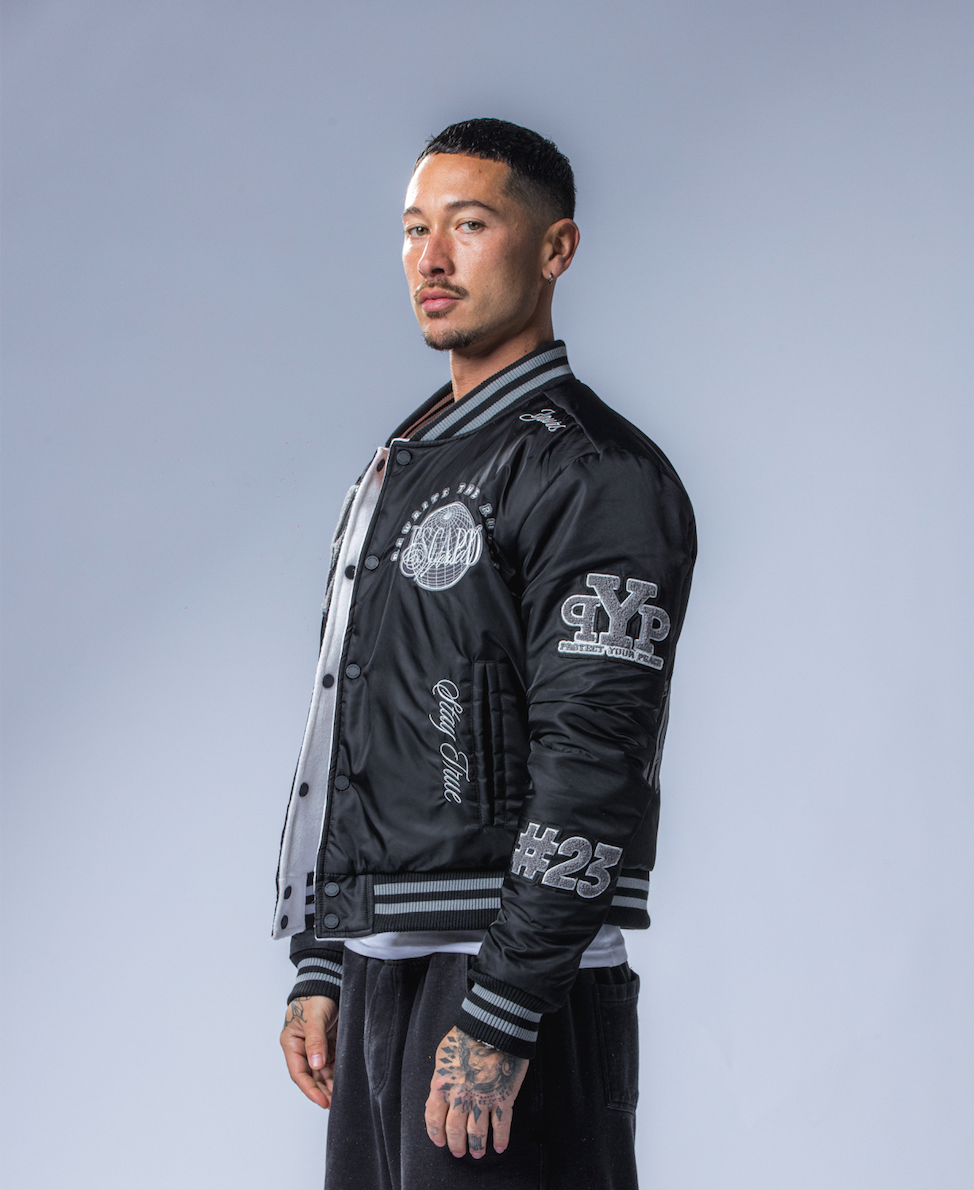 REVERSIBLE VARSITY JACKET
