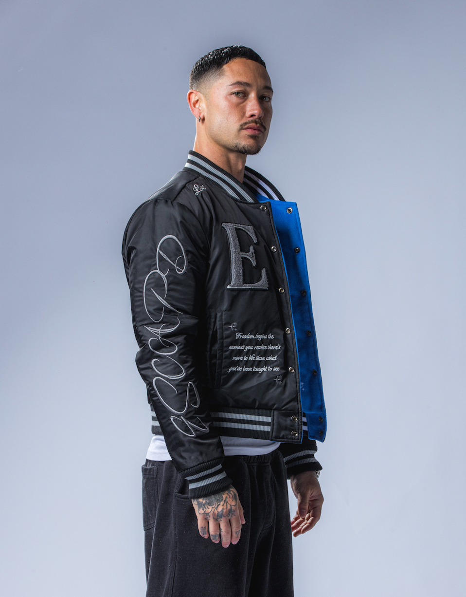 REVERSIBLE VARSITY JACKET