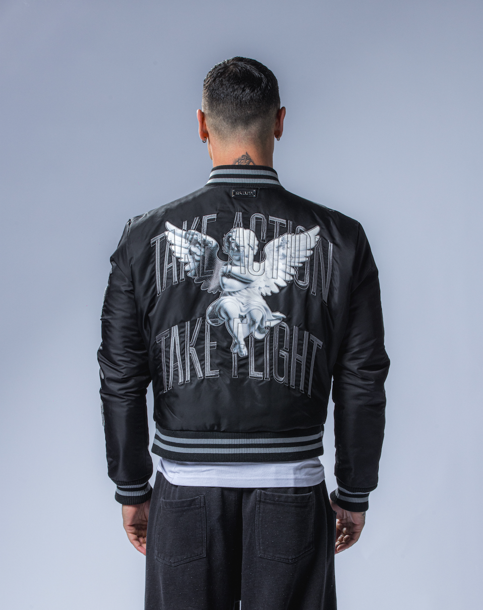 REVERSIBLE VARSITY JACKET