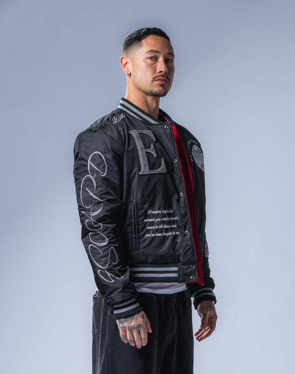 REVERSIBLE VARSITY JACKET