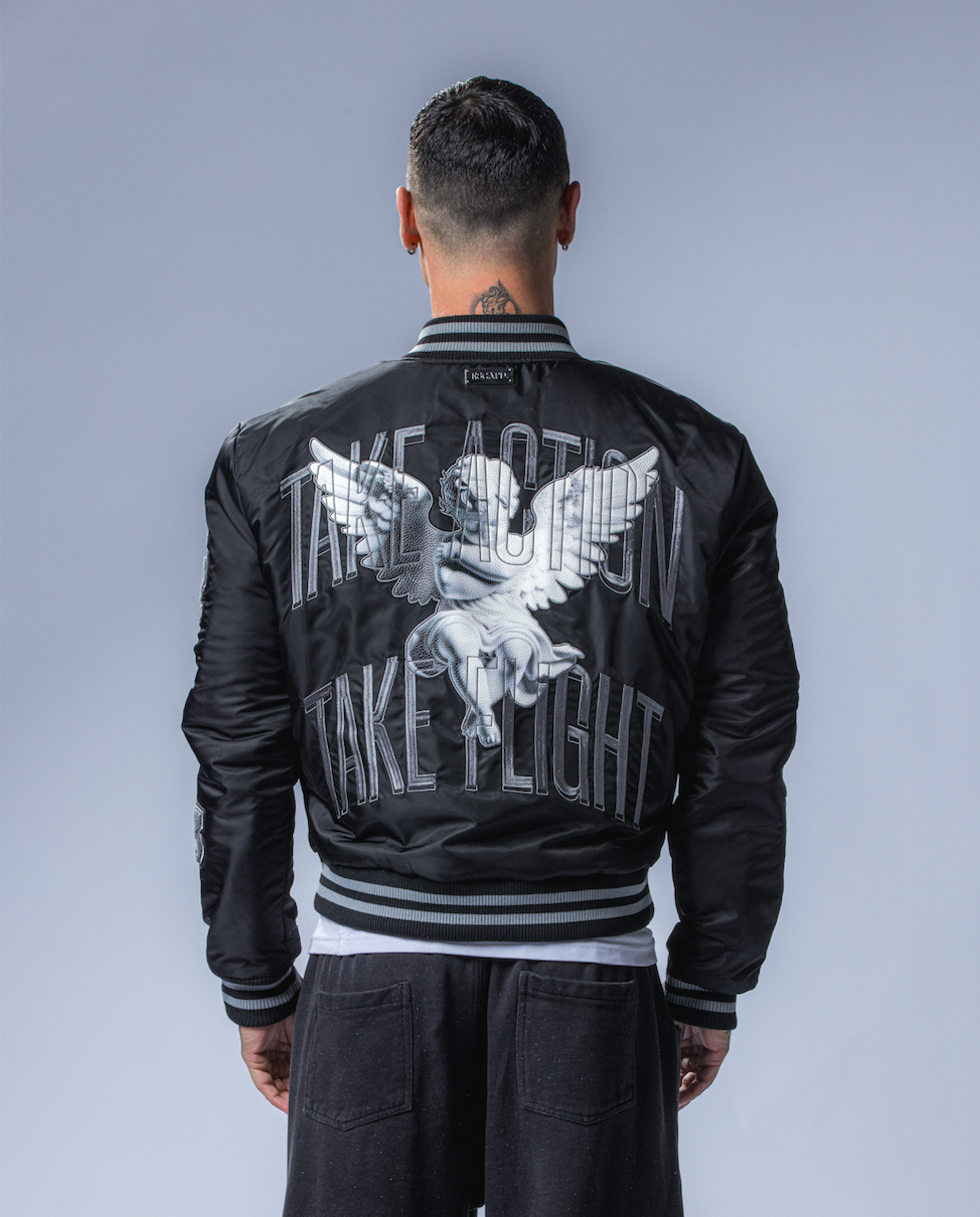 REVERSIBLE VARSITY JACKET