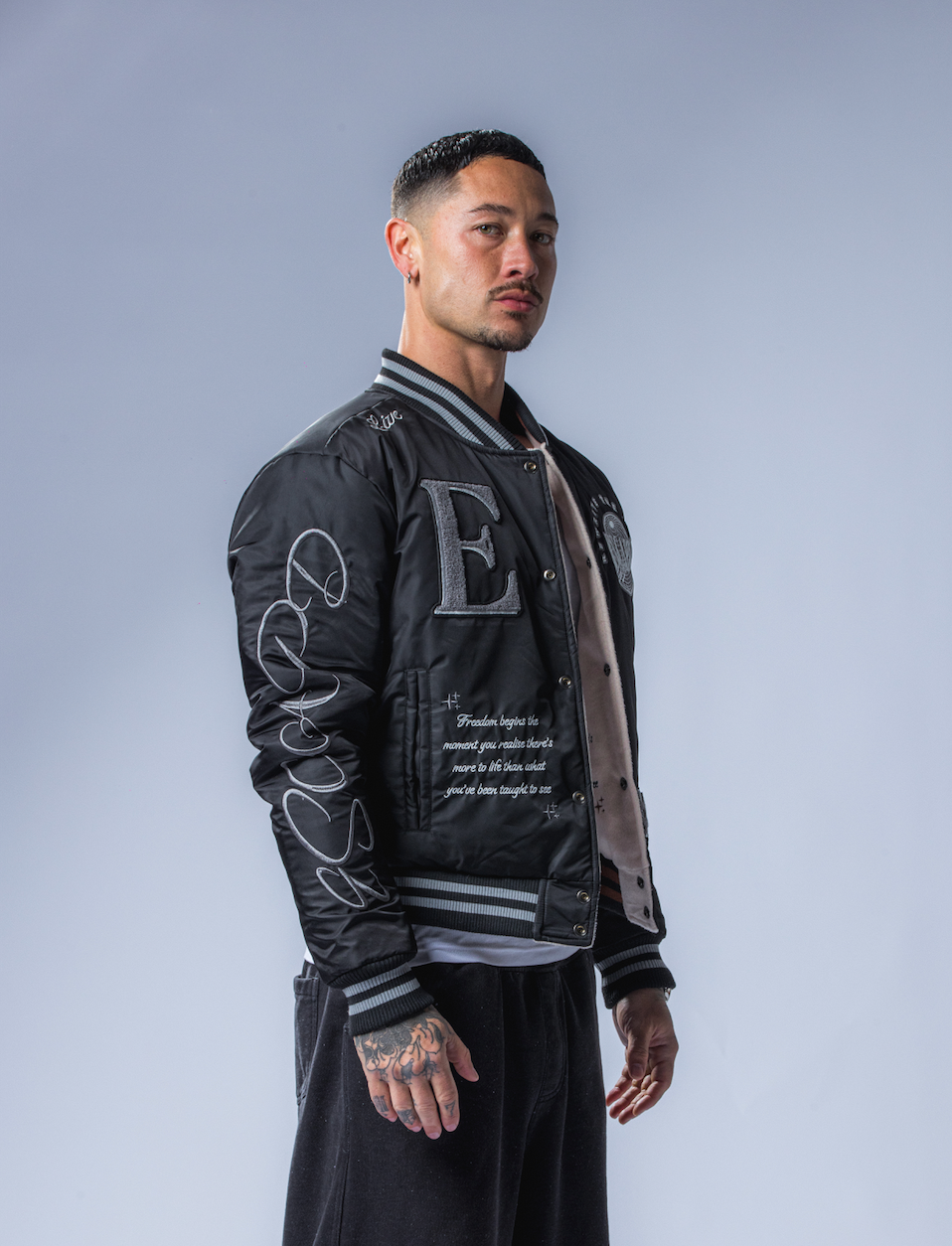 REVERSIBLE VARSITY JACKET